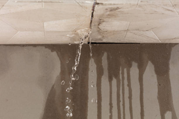 Professional Flood Damage Cleanup technician working in Mitchells, VA